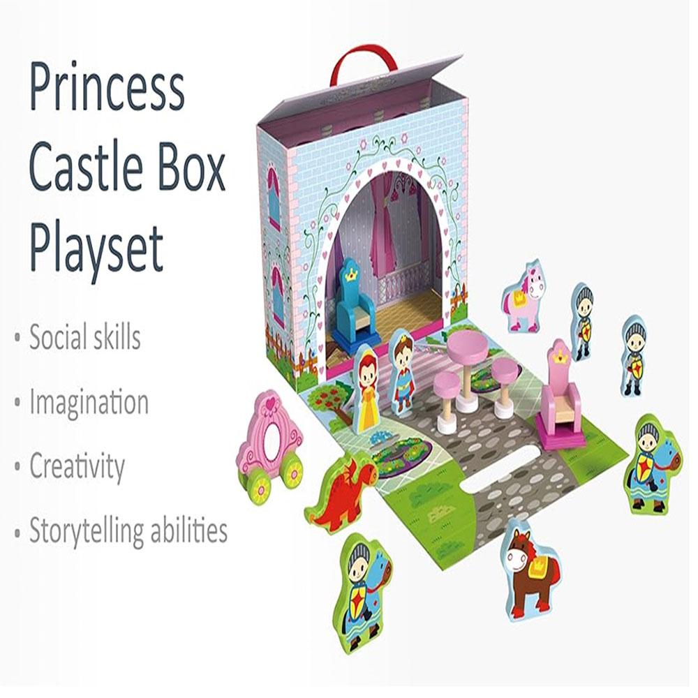 TookyToys - Princess Castle Playset - 12pcs