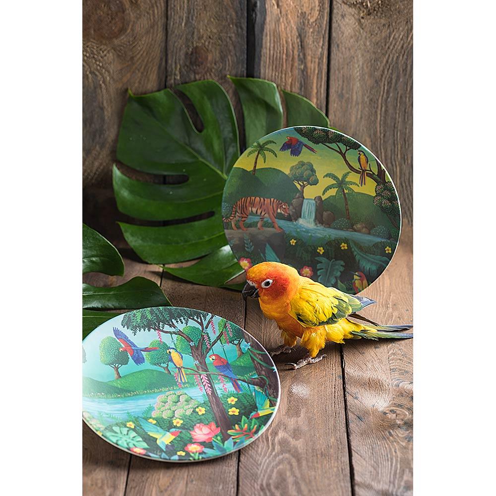 Tommy Lise - Eco Friendly Bamboo Plate - Chasing Waterfall 