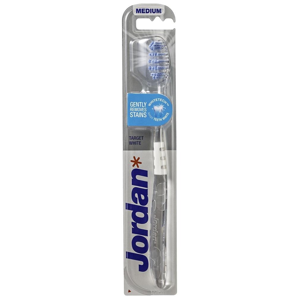 Jordan - Target White Toothbrush - Medium