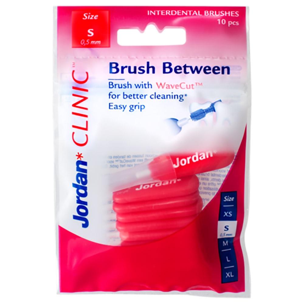 Jordan - Clininc Brush Betweeen -10 pcs Small- 0.5mm