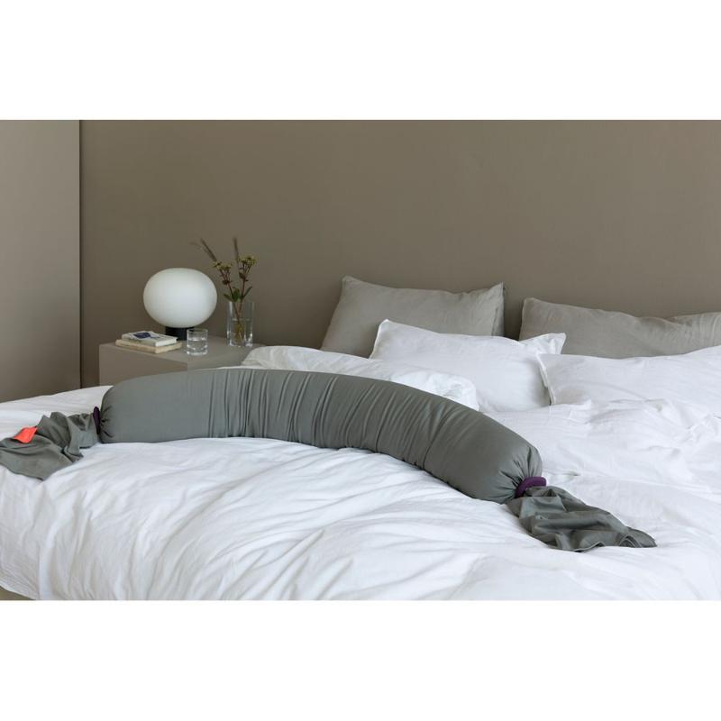 Biofoam - Pregnancy Pillow - Stone/Plum