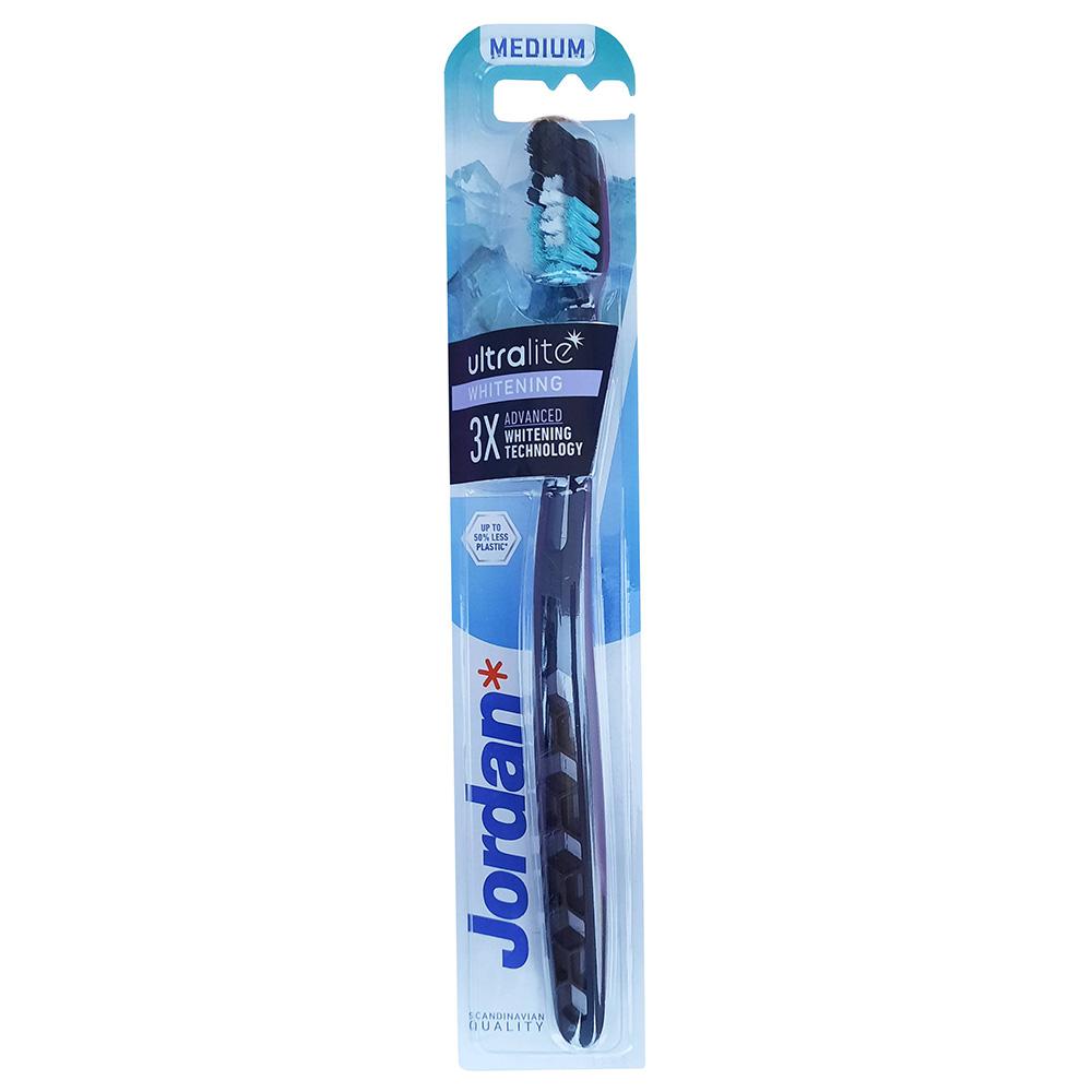 Jordan - Ultralite Whitening Medium Toothbrush - Color May Vary – 1pc