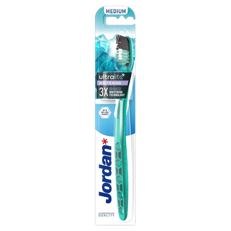 Jordan - Ultralite Whitening Medium Toothbrush - Color May Vary – 1pc