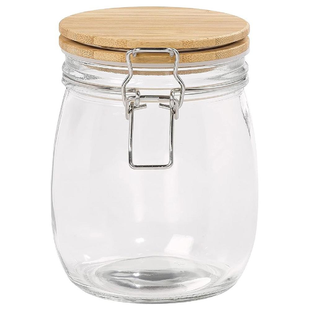 Tala - Glass Jar w/ Bamboo Clip Top Lid - 700Ml