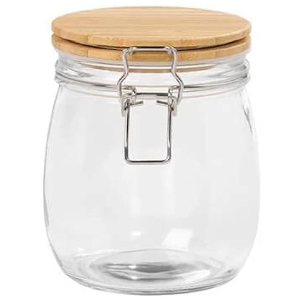 Tala - Glass Jar w/ Bamboo Clip Top Lid - 700Ml