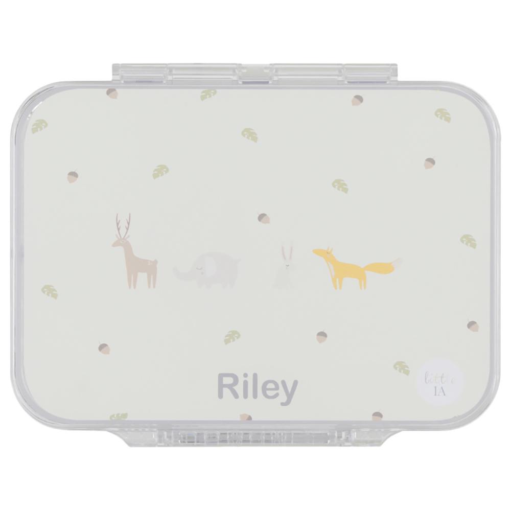 Little IA - 4 Compartments Woodland Bento Box