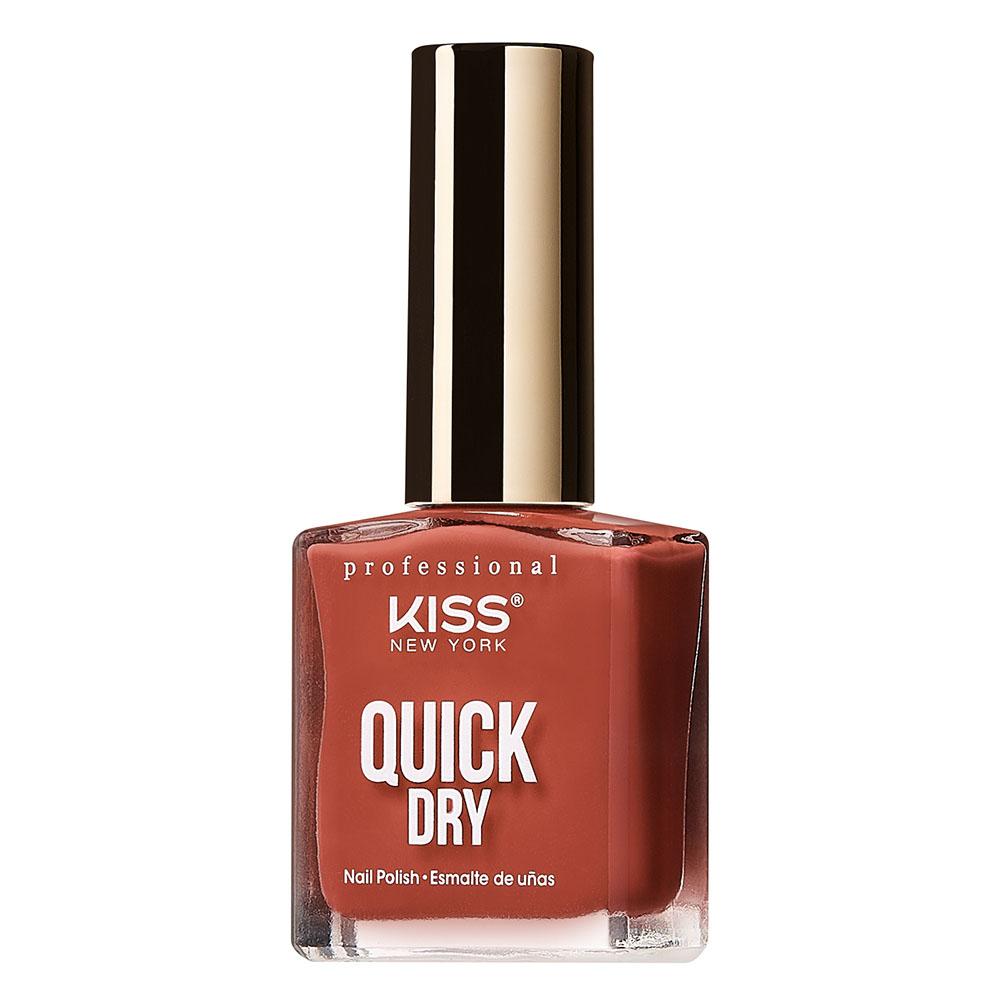 Kiss - Quick Dry Nail Polish - Mauve