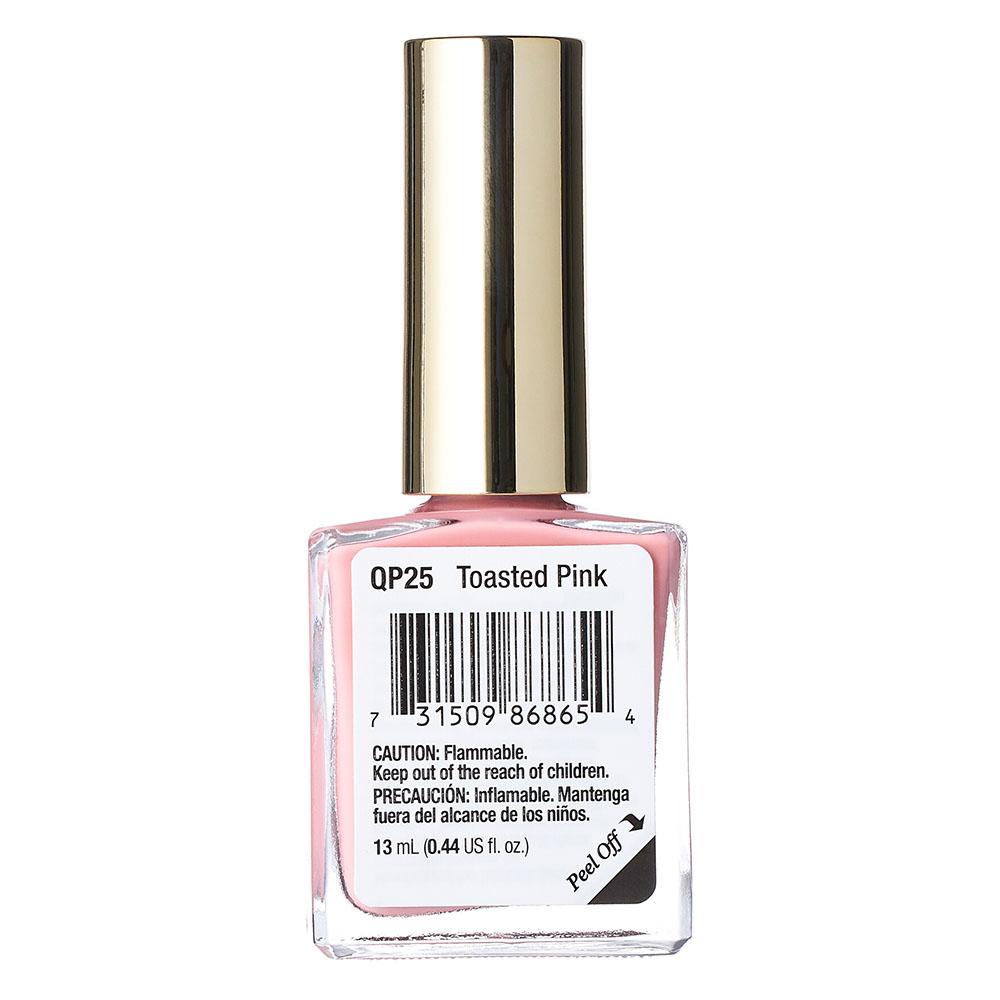 Kiss - Quick Dry Nail Polish - Toasted Pink