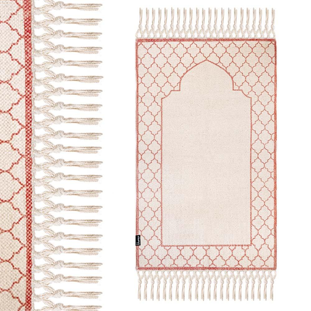 Khamsa - Zahri Prayer Mat With Added Foam Padding For Adult - Pink