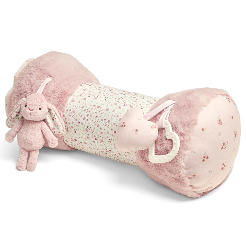 Mamas & Papas - Welcome to the World Bunny Tummy Time Roll - Pink