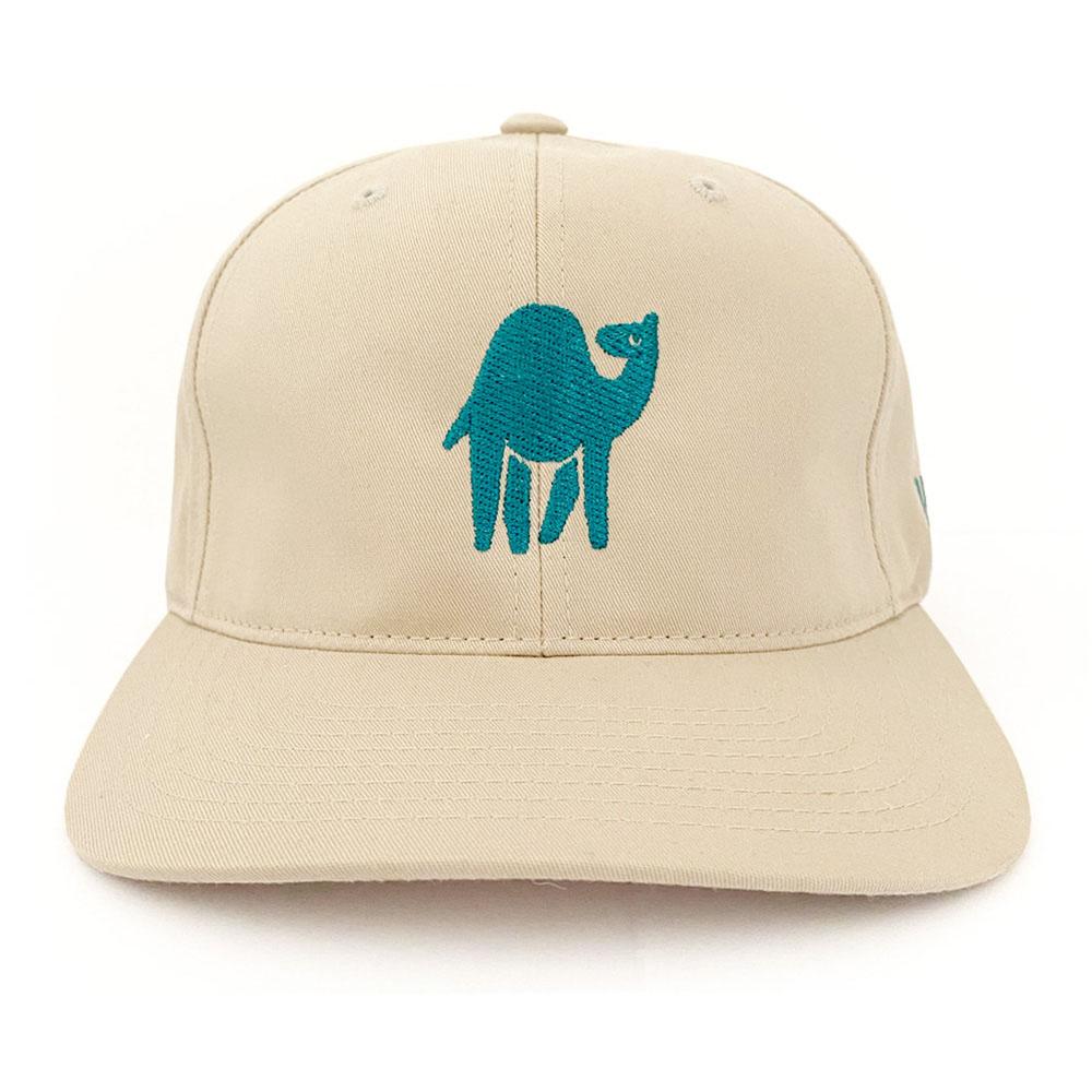 Little Majlis - Camel Embroidered Cap - Teal