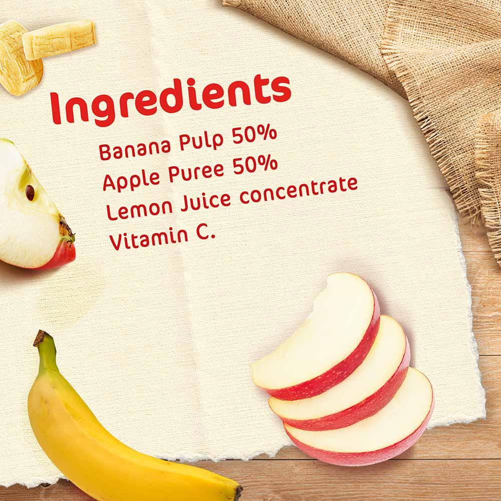 Nestle Cerelac - Banana Apple Puree Pouch - 16pcs - 90 g