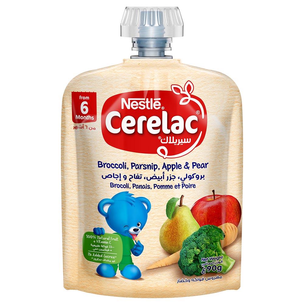 Nestle Cerelac - Fruits & Vegetables Puree Pouch - 16pcs - 90 g