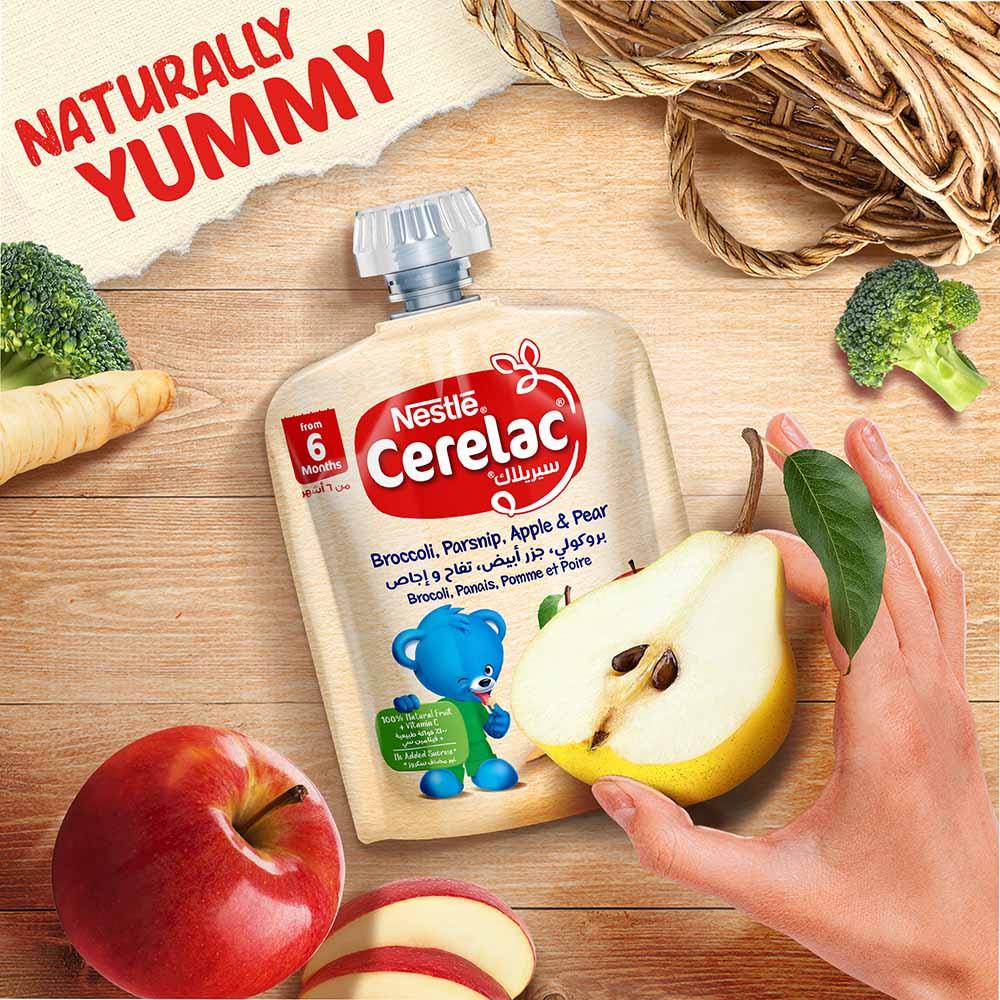 Nestle Cerelac - Fruits & Vegetables Puree Pouch - 16pcs - 90 g