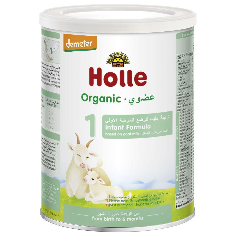 Holle - Formula 1 Organic Infant Goat Milk Powder - 0-6M - 400 g