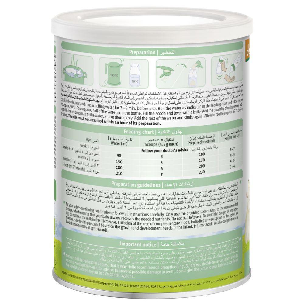 Holle - Formula 1 Organic Infant Goat Milk Powder - 0-6M - 400 g