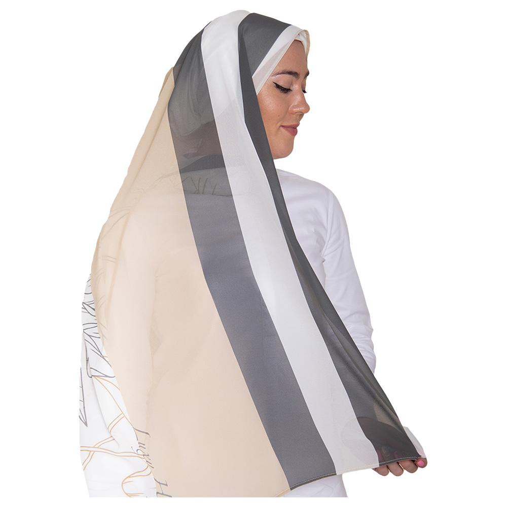 Luxy Hijab - Touch Of Radiance Georgette Fabric Hijab