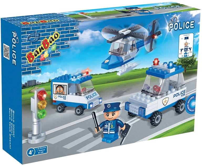 Banbao Police Series - Police Set (110 Pieces)