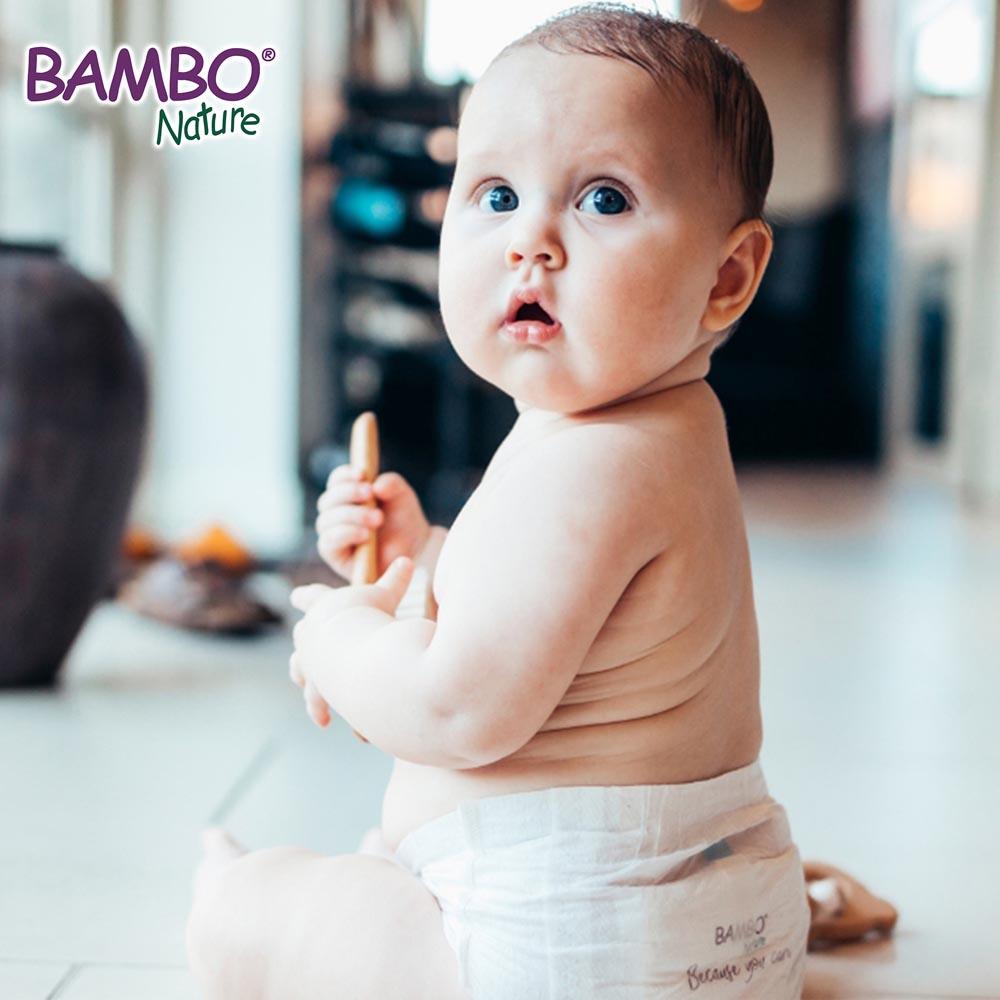 Bambo Nature Eco-Friendly Diapers - Size 1, 2-4Kg - 36pcs