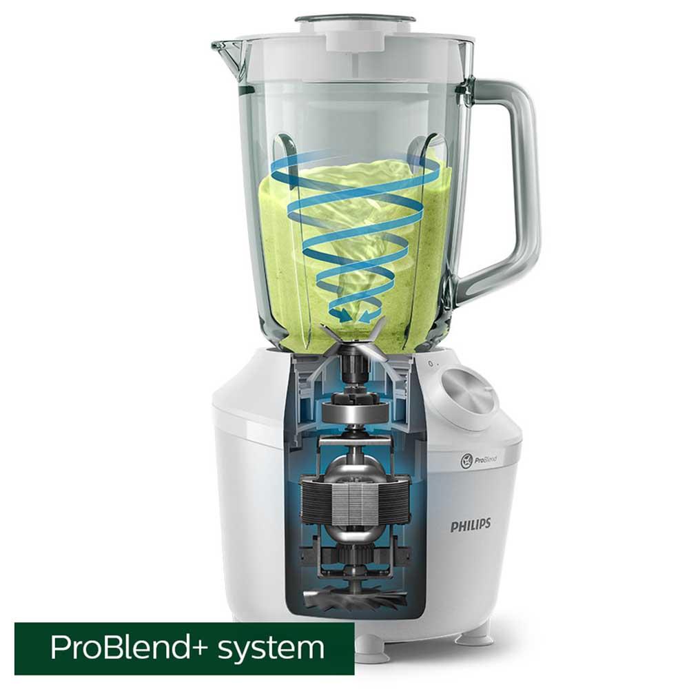 Philips - HR2291/20 3000 Series  Glass Blender  