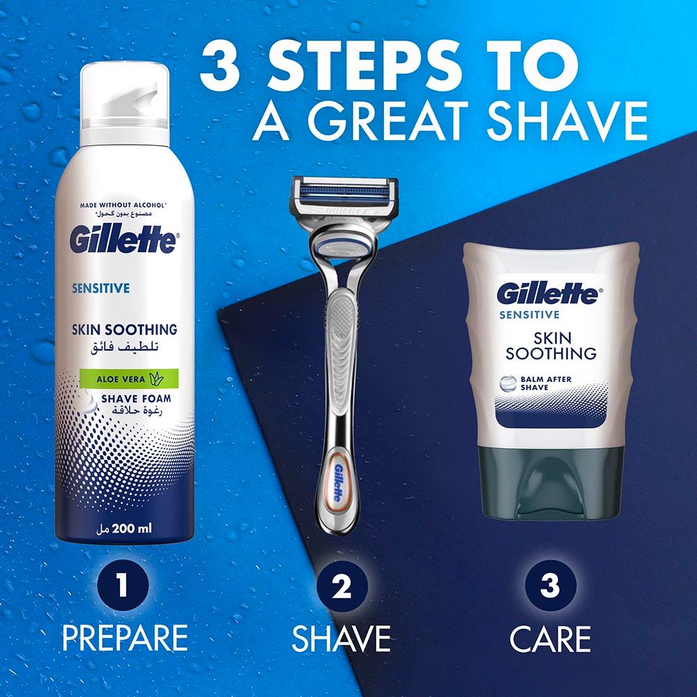 Gillette - Skin Soothing Shaving Foam - 200 ml