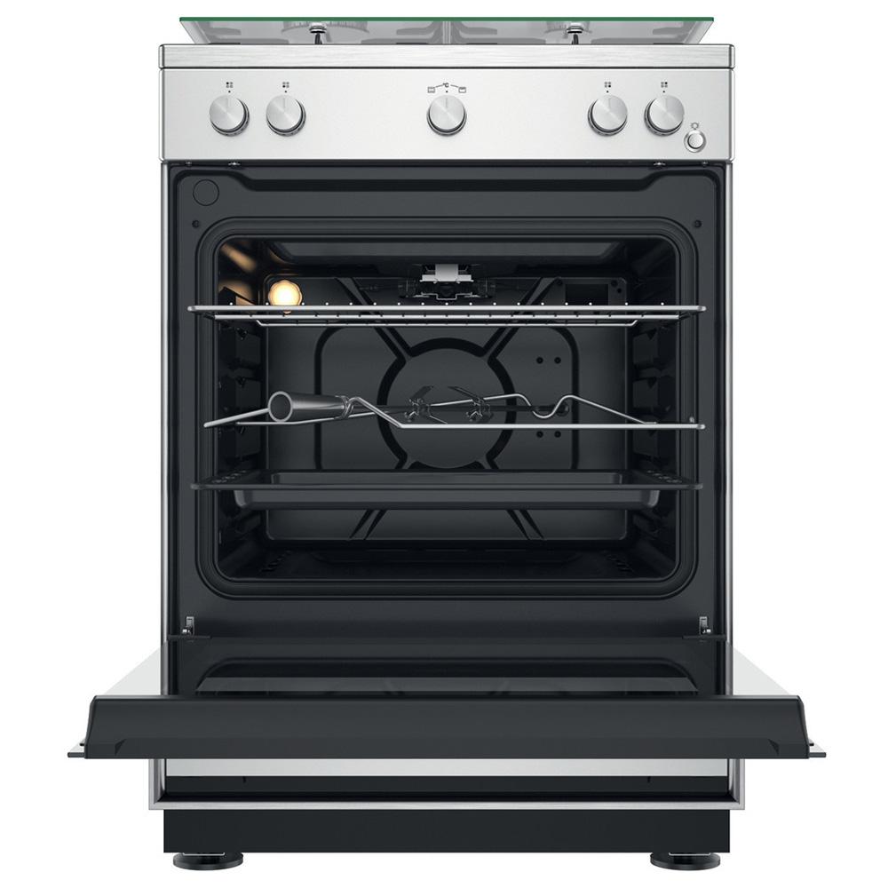 Whirlpool - Gas Cooker - Steel - 60 cm