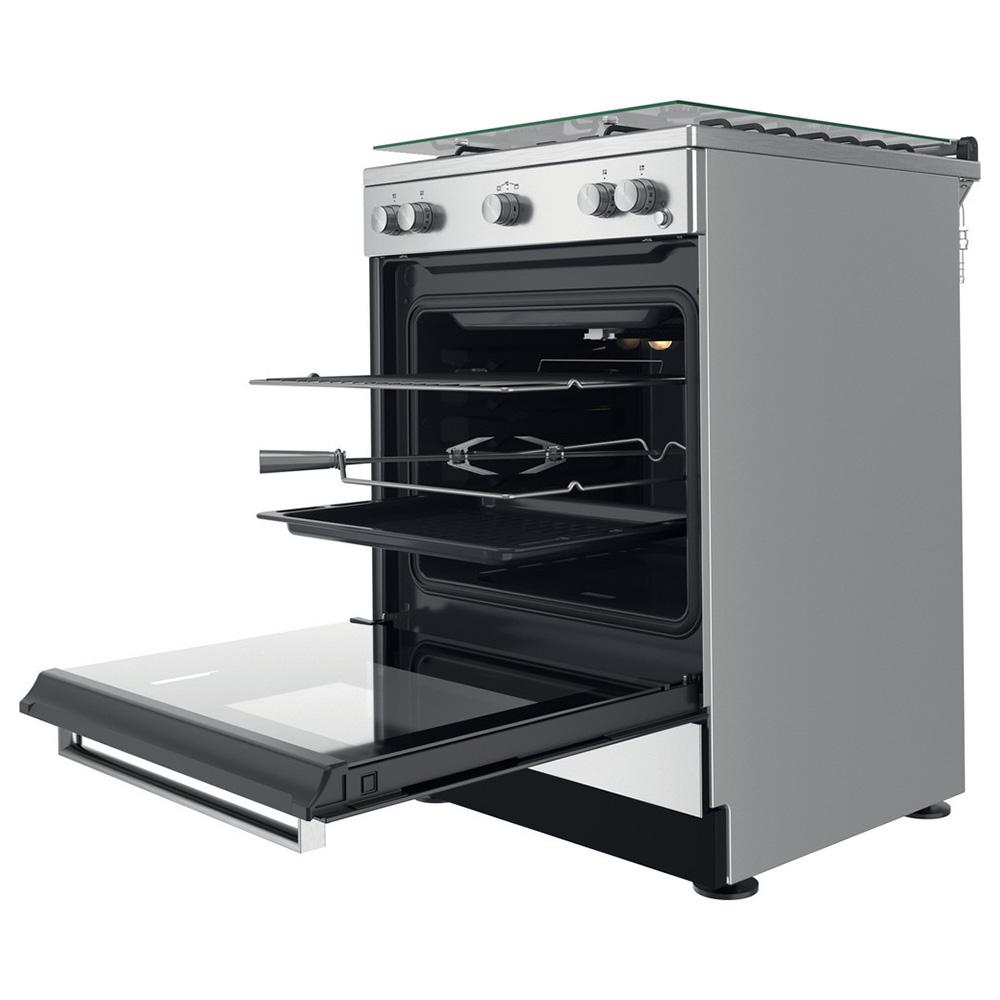 Whirlpool - Gas Cooker - Steel - 60 cm