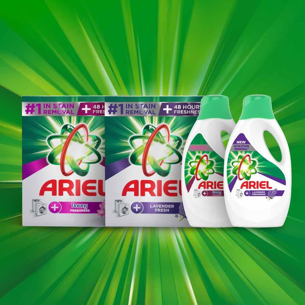 Ariel - Automatic Downy Fresh Laundry Detergent Powder, 2.25Kg