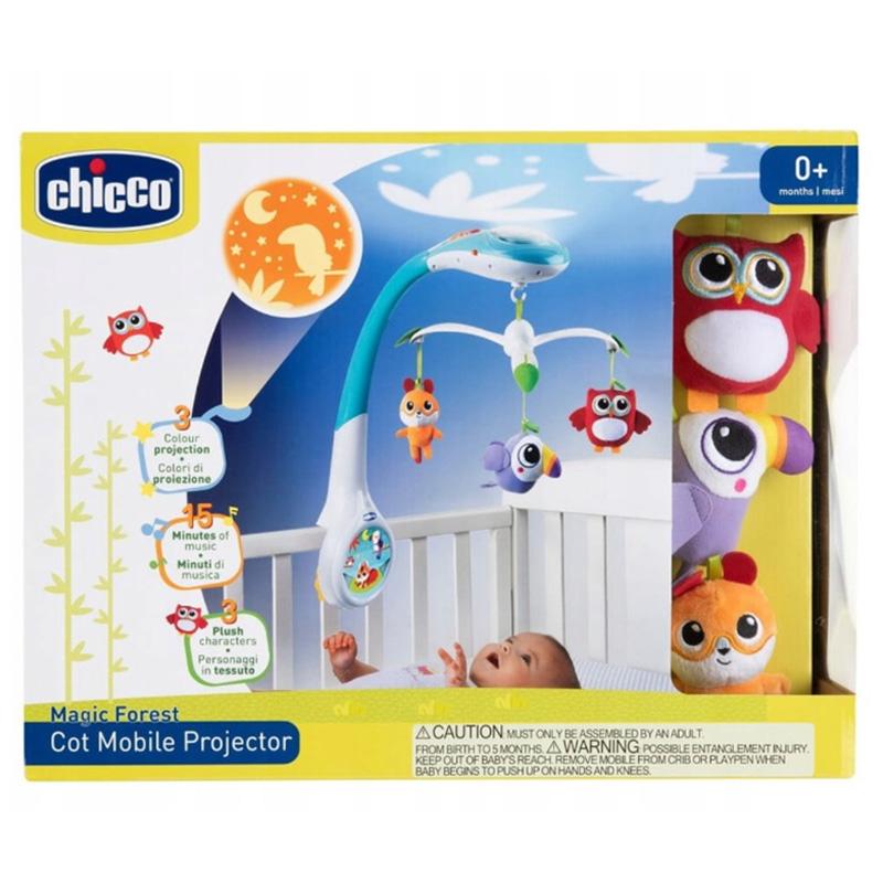 Chicco - Magic Forest Cot Mobile Projector