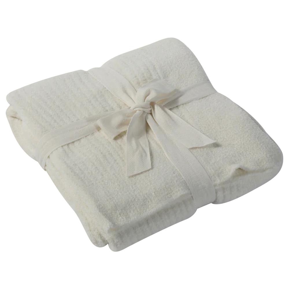 Barefoot Dreams - Cozychic Lite Ribbed Throw Blanket - Pearl