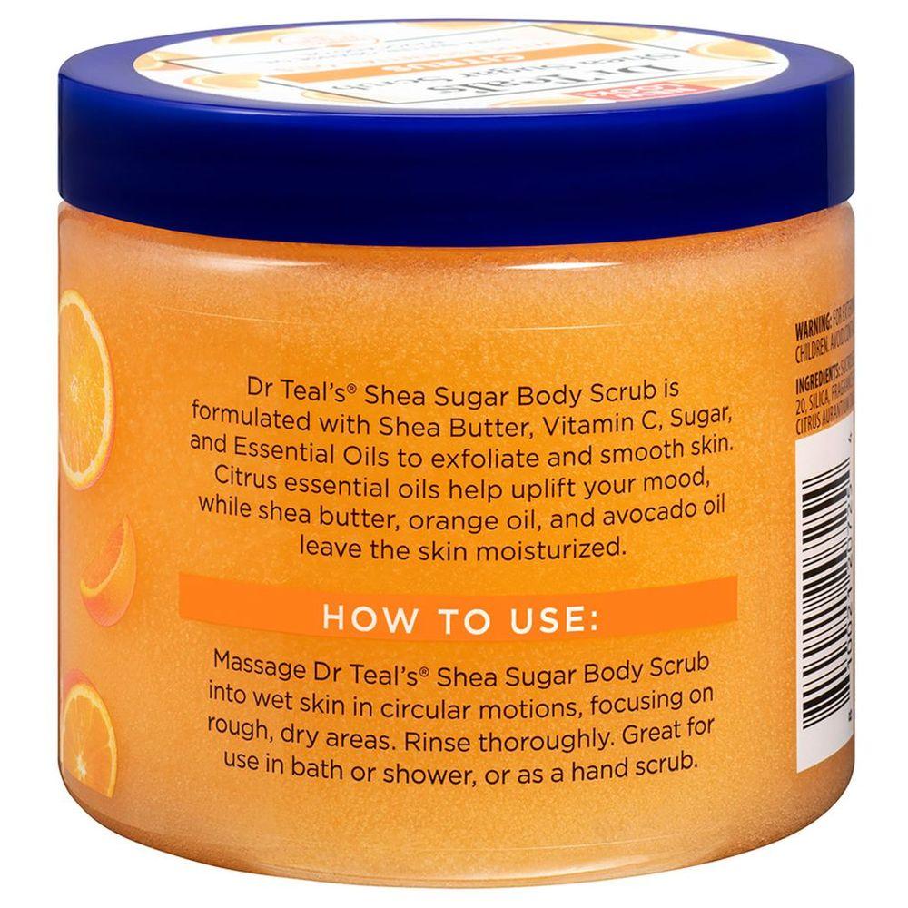 Dr Teal's - Shea Sugar Body Scrub Citrus - 538g