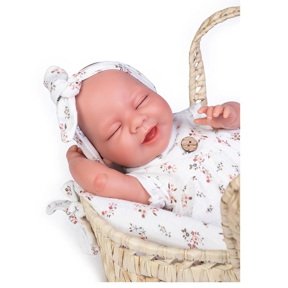 Antonio Juan - My Little Reborn Lluna w/ Carrycot Doll