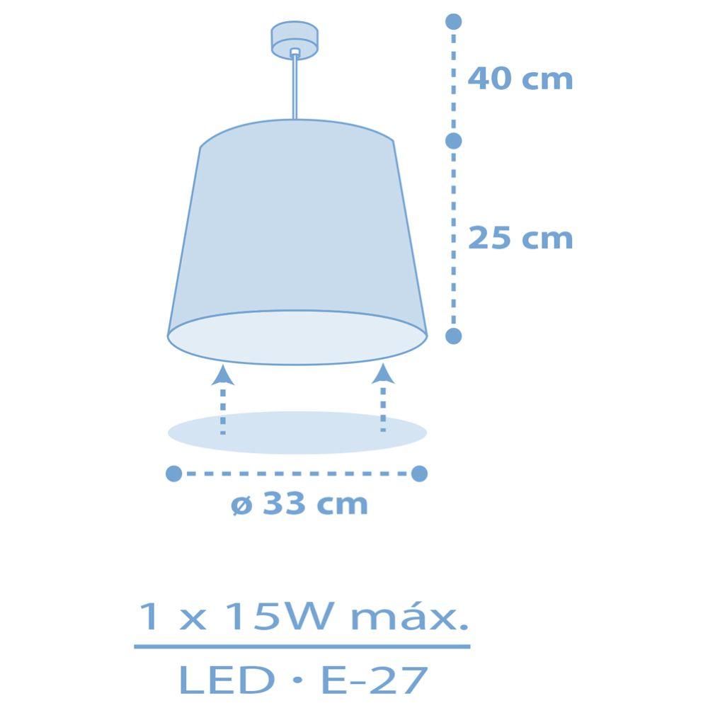 ChildrenLighting - Star Light Teenage Pendant Lamp - Blue