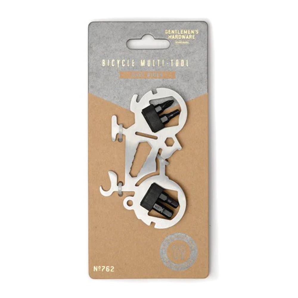 Gentlemen's Hardware - Mini Bicycle Multi-Tool - Silver/Black