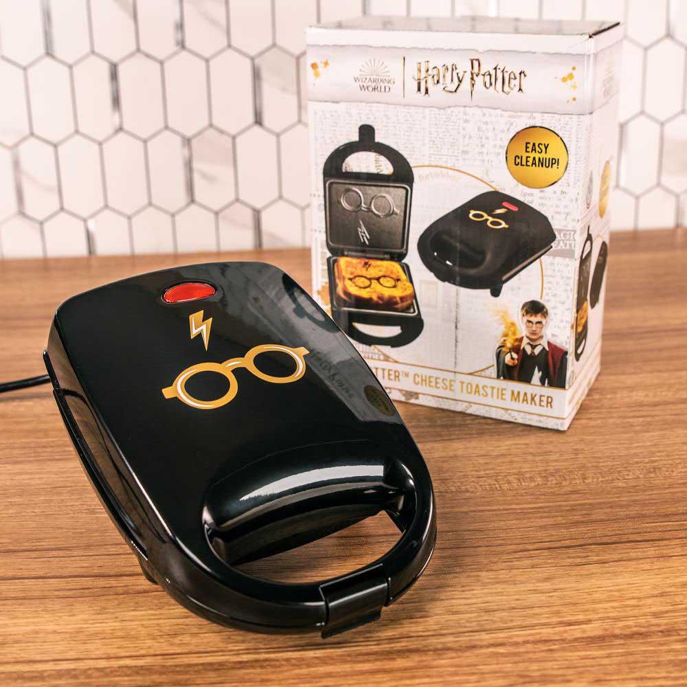 Uncanny Brands - Harry Potter Toaster w/ Waffle & Sandwich Maker