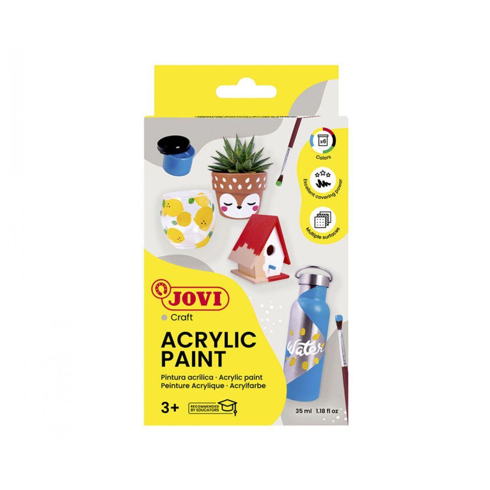 Jovi - Acrylic Decor Paint Colors - 6pcs