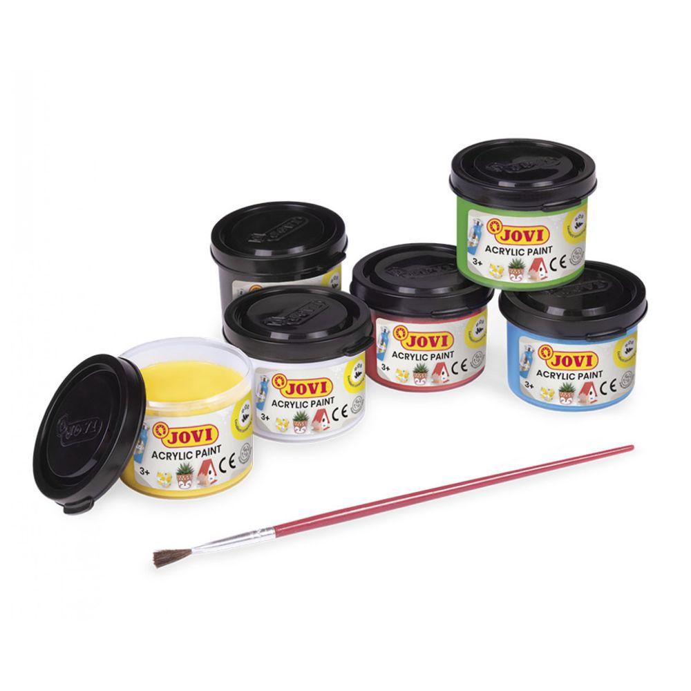 Jovi - Acrylic Decor Paint Colors - 6pcs