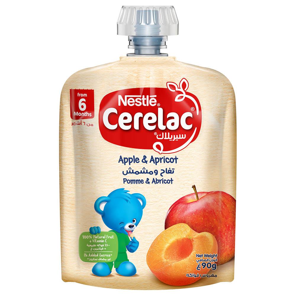 Nestle Cerelac - Apple & Apricot Puree - 16pcs - 90 g