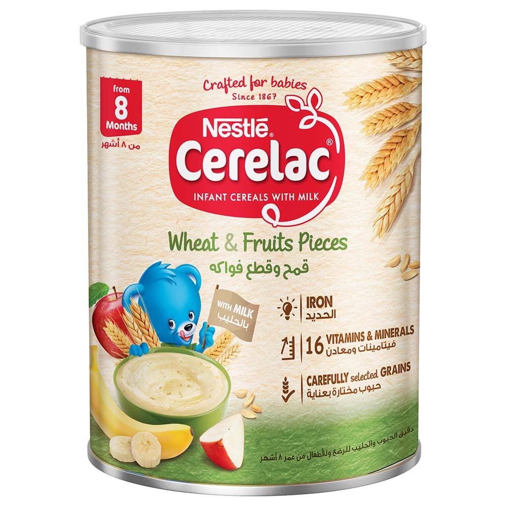 Cerelac - Nestle Infant Cereal - Wheat & Fruits Pieces - 400g