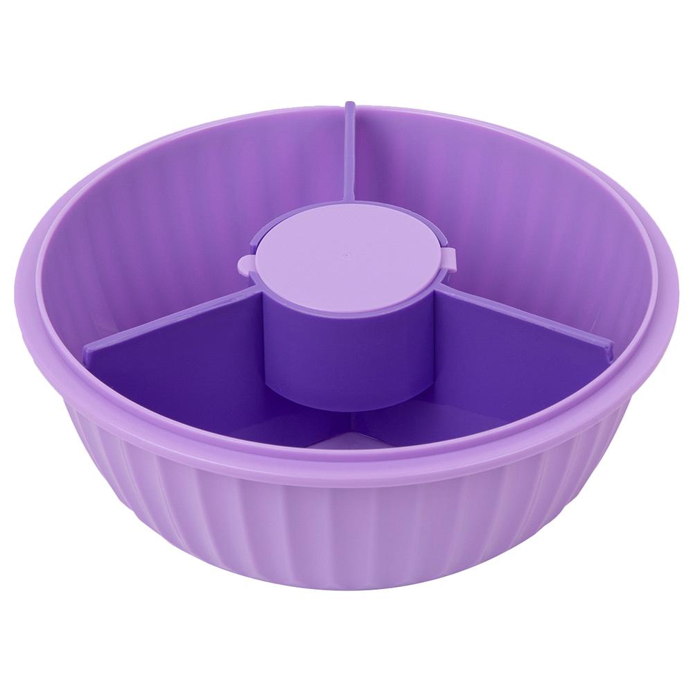 Yumbox - 3 Part Divider Poke Bowls - Maui Purple