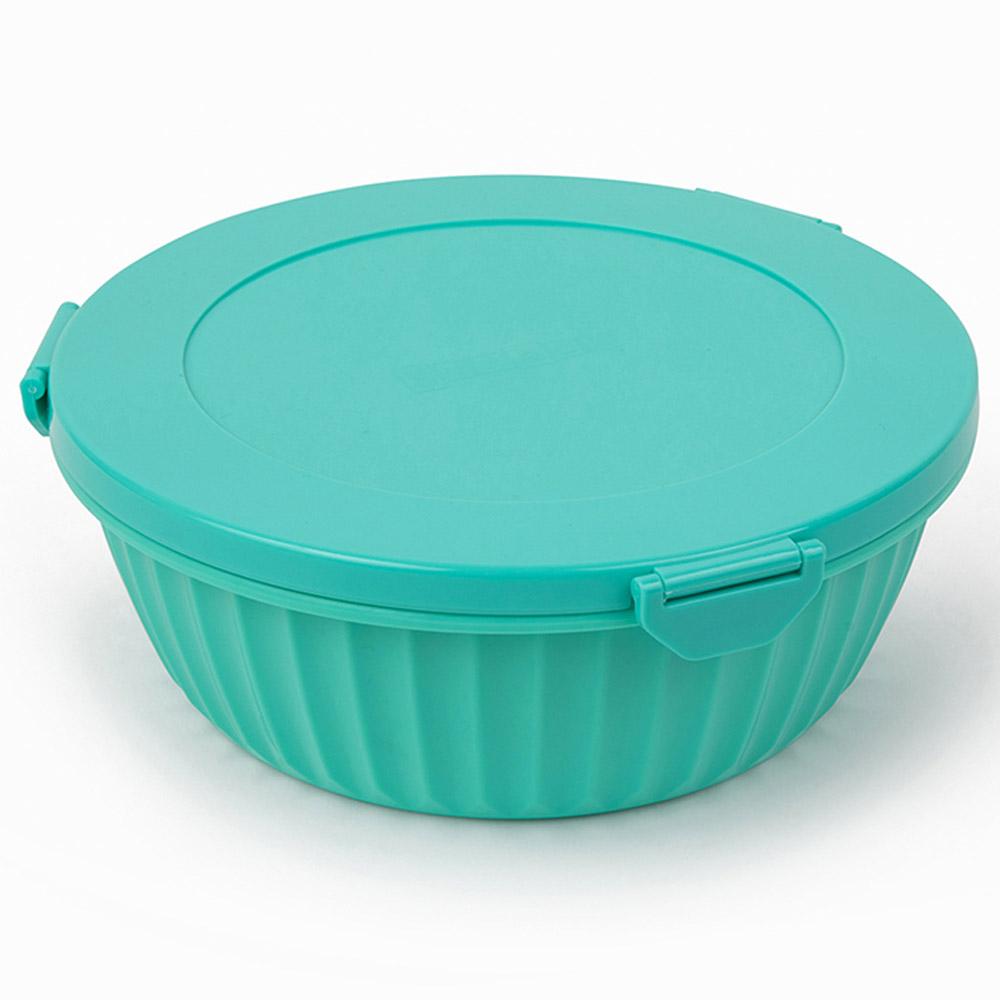 Yumbox - 3 Part Divider Poke Bowls - Paradise Aqua