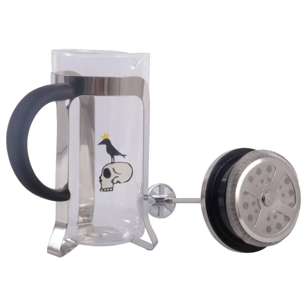 Biggdesign - French Press Coffee & Tea Maker - 350ml - Clear