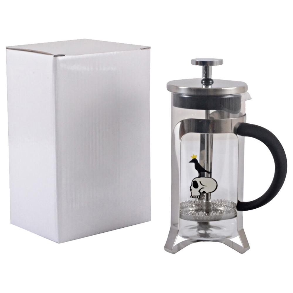 Biggdesign - French Press Coffee & Tea Maker - 350ml - Clear