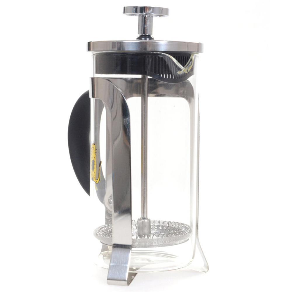 Biggdesign - French Press Coffee & Tea Maker - 350ml - Silver