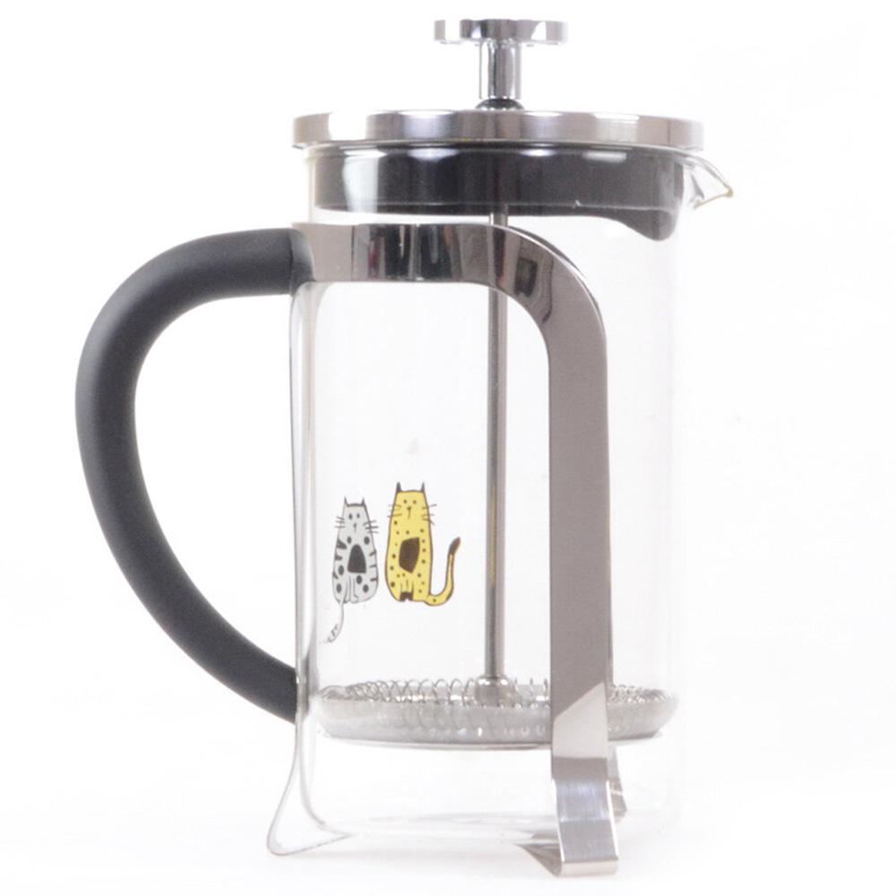 BiggDesign - Cats In Istanbul French Press - Clear - 600 ml