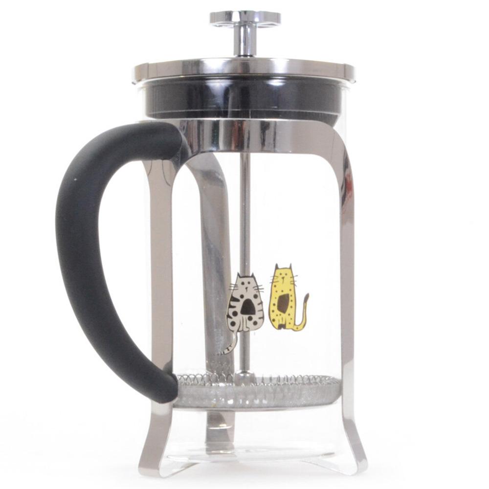 BiggDesign - Cats In Istanbul French Press - Clear - 600 ml