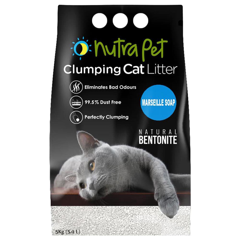 Nutrapet - Compact Cat Litter - Marsiella Soap - White - 5 Kg