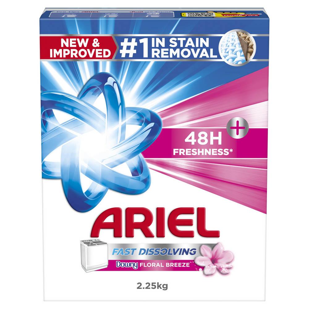 Ariel - Fast Dissolving Laundry Powder - Floral Breeze - 2.25 Kg