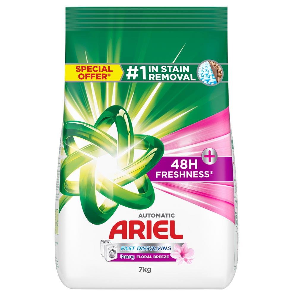 Ariel - Fast Dissolving Laundry Detergent Powder - Floral Breeze - 7 Kg