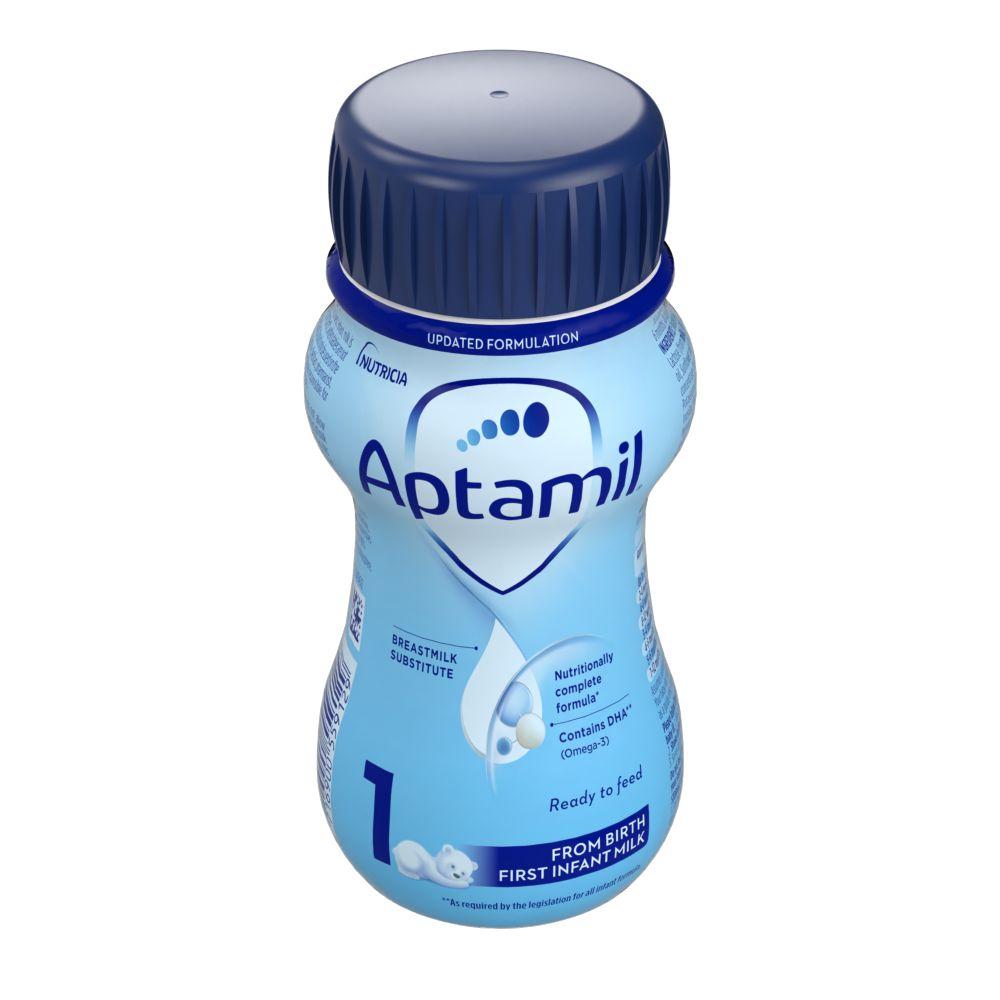 Aptamil - First Infant Milk Formula - 0-6M - 200 ml - Pack of 12